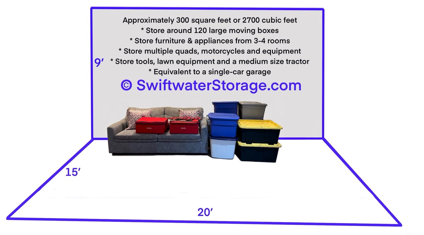 15x20 storage units